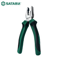 世达(SATA)70301A 钢丝钳6" 老虎钳子平口钳省力钢丝钳断线钳