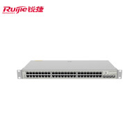 锐捷(Ruijie)48口千兆交换机二层网管接入 RG-NBS3100-48GT4SFP 4个千兆光口企业监控工程高性能