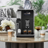 德龙(Delonghi)咖啡机 Maestosa 意式全自动咖啡机 双豆仓 欧洲原装进口 EPAM960.75.GLM