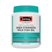 Swisse斯维诗 无腥高浓度深海鱼油胶囊 1500mg 400粒/瓶 呵护心眼脑 omega3 含DHA EPA