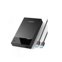 奥睿科(ORICO)3.5英寸移动硬盘盒带内置电源USB3.0 SATA串口机械硬盘/固态SSD移动外置硬盘3599U3