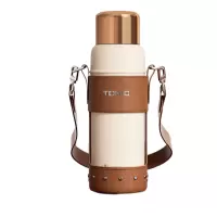 特美刻(TOMIC)TW60167UCti01双层不锈钢保温杯(实业)初露白(珠光漆)600ml