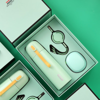 豹牌(BAOPAI) 豹牌BP-T10暖冬 套装 保温杯+数据线+暖手宝 礼盒包装 绿色