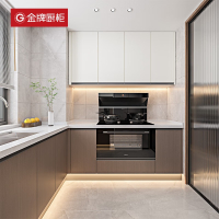 定制家用橱柜 不锈钢橱柜厨房家用整体 含安装辅材