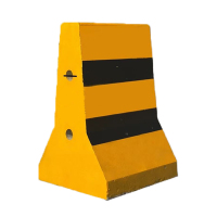 勇威(YW) 混凝土水泥隔离墩路障墩警示墩路障 50*80cm-10个