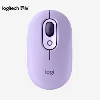 罗技(Logitech罗技POP 无线蓝牙鼠标 (梦幻紫)