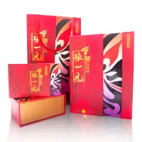张一元 茉莉花茶红脸谱礼盒 100g/1盒