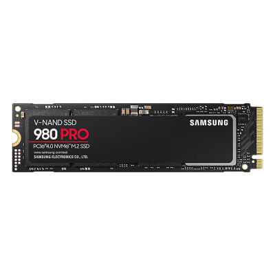 三星(SAMSUNG)980PRO固态硬盘SSD NVMe M.2笔记本PS5台式机PCIe4.0 1T 单位:个