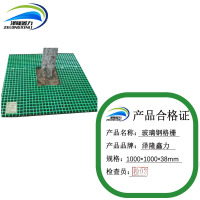 泽隆鑫力 玻璃钢格栅 1000*1000*38mm 平方米