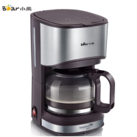 小熊(Bear) 咖啡机 美式家用 0.7L全自动滴漏式小型泡茶煮咖啡壶 KFJ-A07V1 [ZMD安心系列]