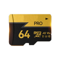 AZIN 长江存储64GB TF(MicroSD)存储卡 U3 V30 A2 PRO专业高速存储卡 读速170MB/s