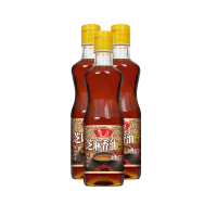 鲁花 芝麻香油100ml*3 物理压榨 香味浓郁 凉拌烹饪