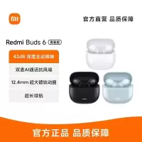 Redmi Buds 6 青春版 超长续航 主动降噪 蓝色
