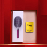 芬迪卡萨 戴森按摩梳芬迪香氛蜡烛 香氛蜡烛+按摩梳