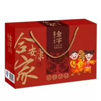 金字 合家安康礼箱1768g 土特产礼箱年货礼品礼盒