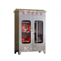 臻远 ZY40625012 不锈钢201材质消防柜 长900*宽400*高1480mm 1台