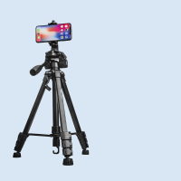 隆岩三脚架微单反相机脚架摄影摄像手机直播支架三脚架