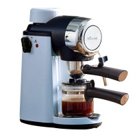 小熊咖啡机0.24L家用半自动意式小型打奶泡咖啡机KFJ-A02N1