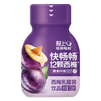 轻上西梅乳酸菌饮品0脂益生元西梅汁乳酸饮料138ml*15瓶(包装随机)