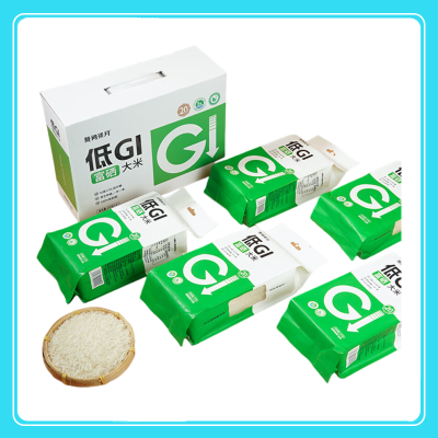 陇间柒月 低升糖富硒大米 1kg*5