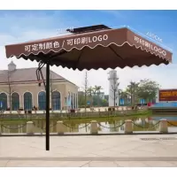 伊晖晟-L 户外遮阳伞 站岗台罗马伞 方形伞2.1米 (单独雨伞不含底座)