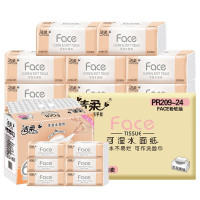 洁柔粉Face百花香味抽纸3层100抽 PR209-24R
