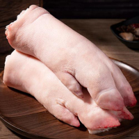 程岭六白黑猪有机猪蹄猪脚500g