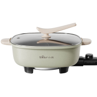 小熊电火锅双旋钮鸳鸯锅独立控温多功能锅6L电火锅DHG-D60A9