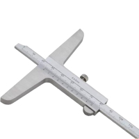 史丹利 游标深度卡尺 (0-200mm)*分度值0.02mm