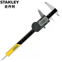 史丹利 游标数显卡尺 (0-500)mm/(0-12)in*分辨率0.01mm