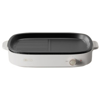 小熊烤肉锅电烤盘电烤炉烧烤多功能大功率大烤肉盘DKL-D12Y1