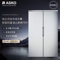 ASKO雅士高欧洲家用独立嵌入式组合冰箱对开双门全冷冻冷藏无霜一级能效FN23841S+R23841S