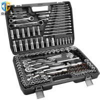 京采盾JCD-GJX102150套筒扳手修车组合150件套多功能五金工具箱套装