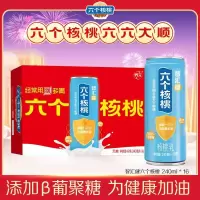 六个核桃精典型核桃礼盒240ml*12罐植物蛋白饮料