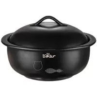 小熊砂锅煲汤锅炖锅陶瓷砂锅炖汤1.5L家用锅具CP-G0015
