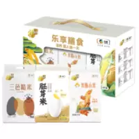 中粮福临门 乐享膳食礼盒 糙米1kg+胚芽米1kg+小米1kg