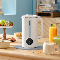 蓝宝 豆浆机家用加热全自动破壁机小型柔音破壁机多功能料理机 BP-DJ02 米白色 0.6L