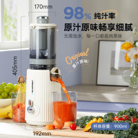 蓝宝(BLAUPUNKT)榨汁机原汁机家用果汁机汁渣分离全自动大口径水果蔬菜免切榨汁多功能无滤网好清洗YJ01