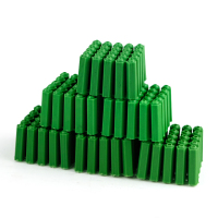 499_胶粒塑料膨胀管螺丝胶粒 8mm-100粒