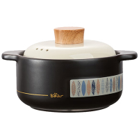 小熊砂锅1.8L汤锅炖锅陶瓷锅宽口锅CP-G0070