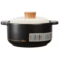 小熊砂锅3.6L汤锅炖锅陶瓷锅宽口锅CP-G0070