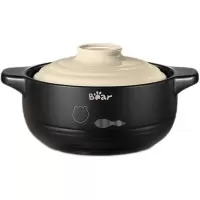 小熊砂锅2.5L炖锅煲汤陶瓷煲耐高温CP-G0016