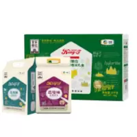 中粮福临门 皇家粮仓金花进口香米礼盒 5kg(2.5kg*2)