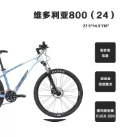 MERIDA美利达 维多利亚800(24) 山地自行车27.5*14.5/16 女士登山车