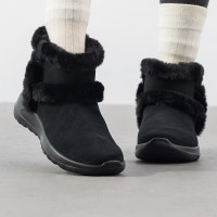 斯凯奇(Skechers)冬季新款加绒雪地靴户外保暖棉鞋休闲鞋时尚潮流雪地鞋