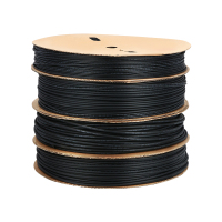 汇特益 热缩管 黑色 圆内直径 25MM 25米/卷(单位:卷)