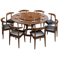 方解实(FANGJIESHI) 圆形餐桌 直径1.5m(可满足10人就餐需求)