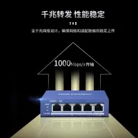 海康威视桌面式千兆高功率PoE交换机 DS-3E0505P-E(国内标配)