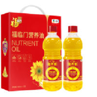 中粮福临门 非转基因营养家食用调和油700ml*2礼盒