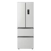 美的(Midea)326升法式多门四开门一级能效PT净味小型家用风冷无霜双变频电冰箱BCD-326WFPM(ZG)